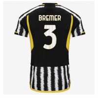 Fotballdrakt Herre Juventus Gleison Bremer #3 Hjemmedrakt 2023-24 Kortermet